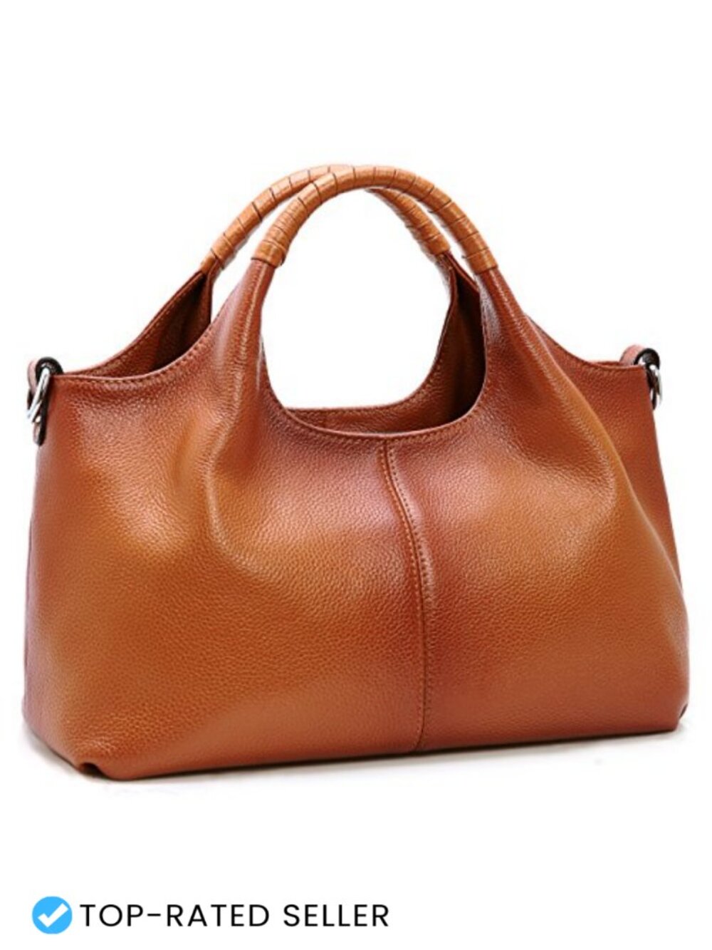 Genuine Leather Satchel Crossbody Shoulder Bag Hobo Medium